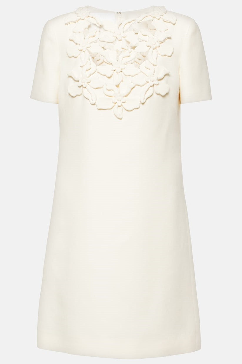 Juliete Short Sleeves Floral Mini Dress