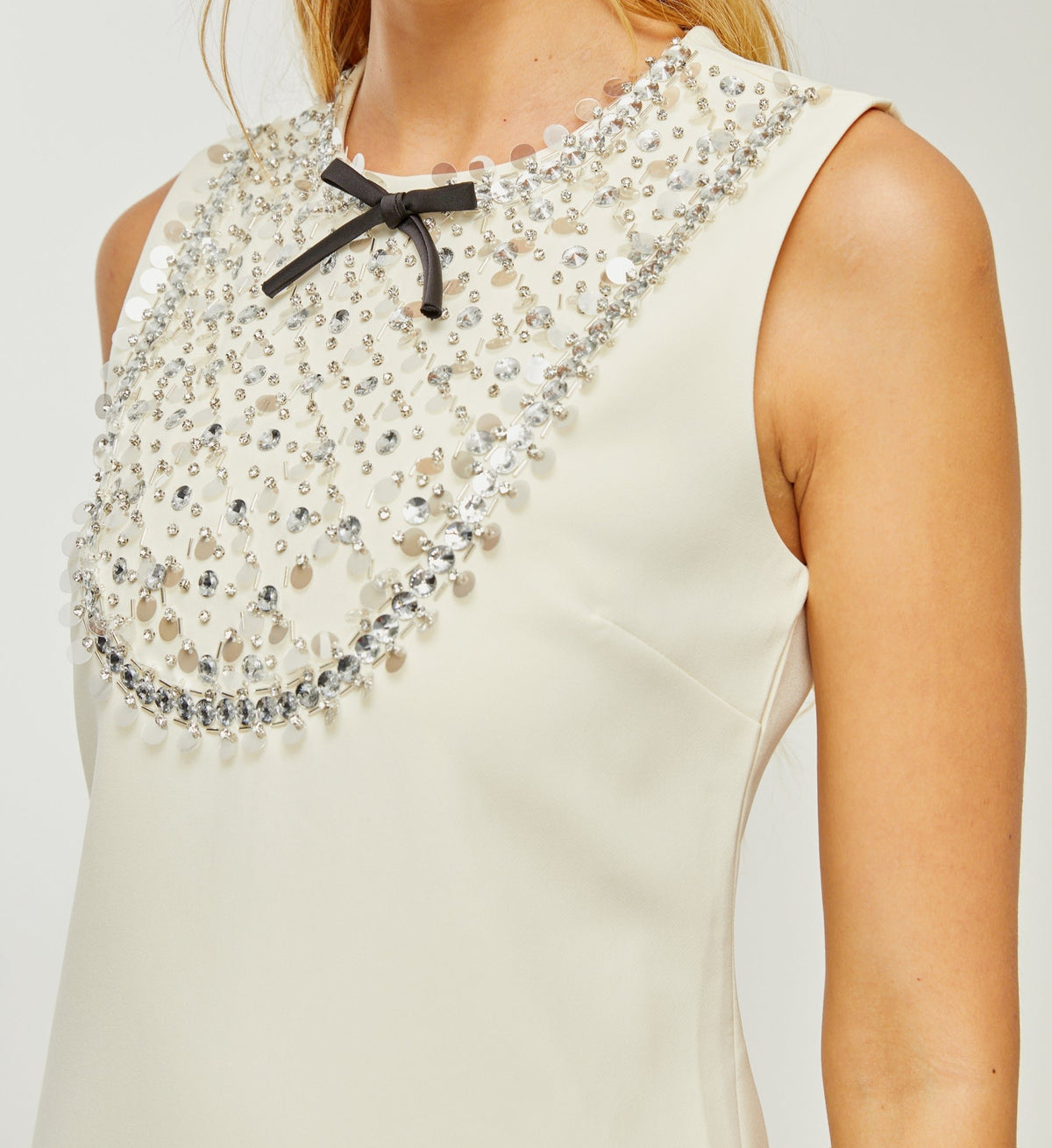 Caribe sequin-embellished mini dress