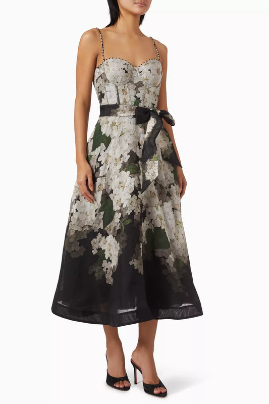 Picnic Dress in Linen Blend