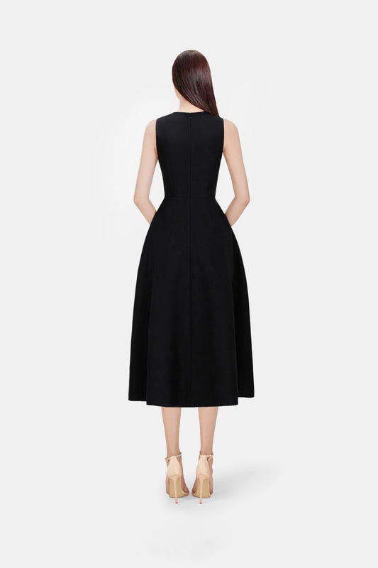 Bows Midi Dress