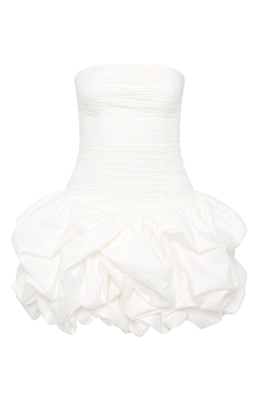 Violette Bubble Hem Mini Dress