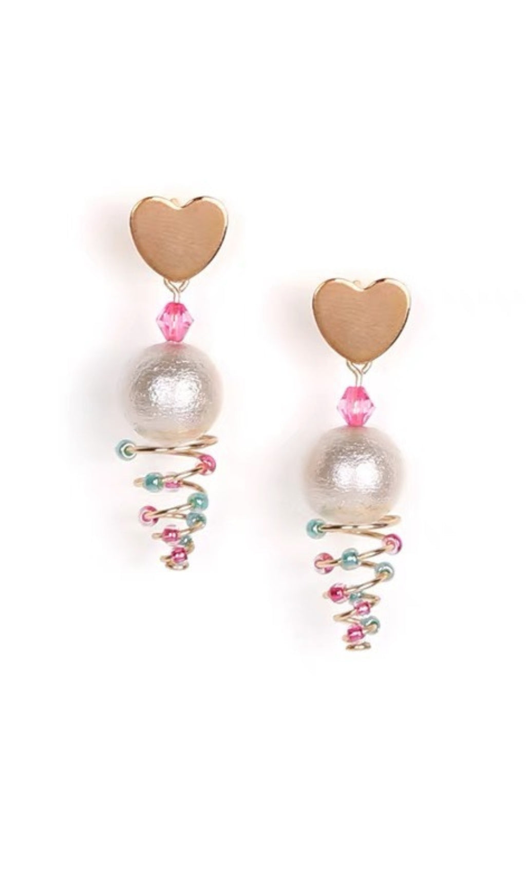 PEARL ICE CREAM EARRING