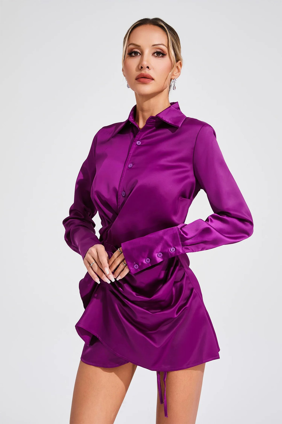 Ariana Long Sleeve Mini Dress