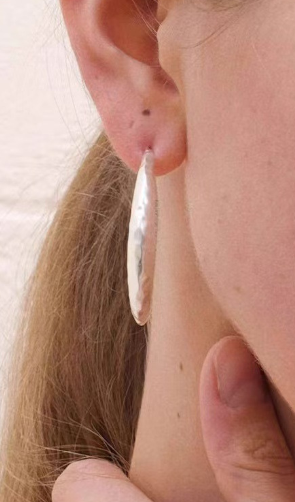 Needle Earrings in silver