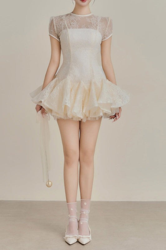 Sarah Lace Mini Dress
