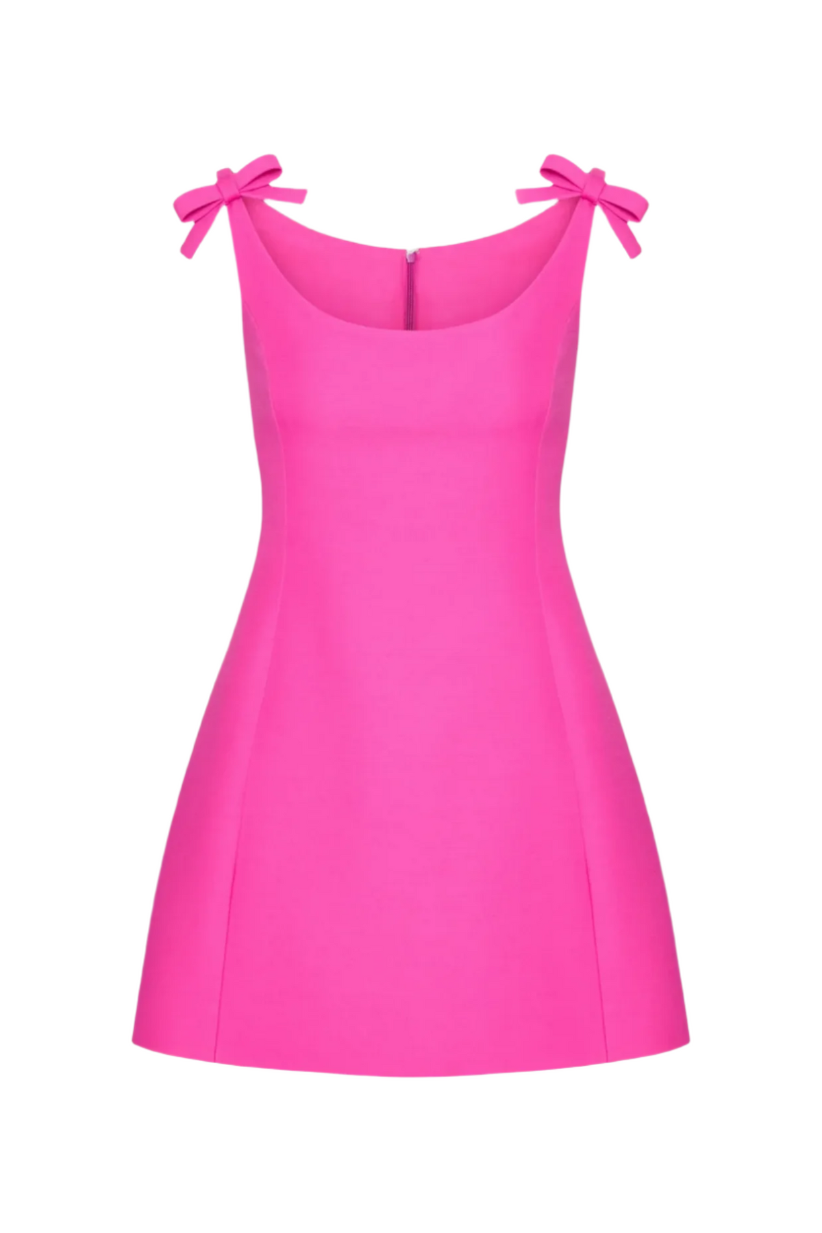 Bow Sleeveless Mini Dress