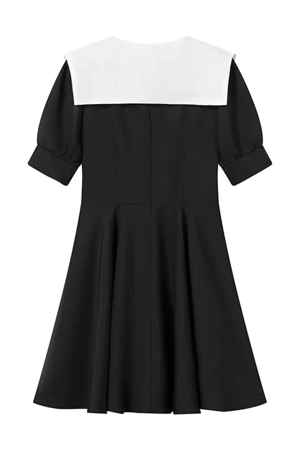 CHLOE DOLL COLLAR PUFF SLEEVE MINI DRESS