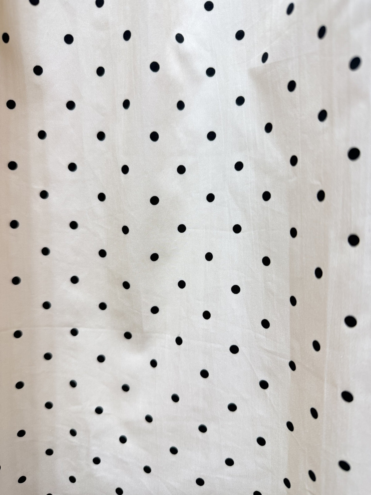 Sleeveless Textured Vest & Polka‑Dot Pleated Midi Skirt Two‑Piece Set