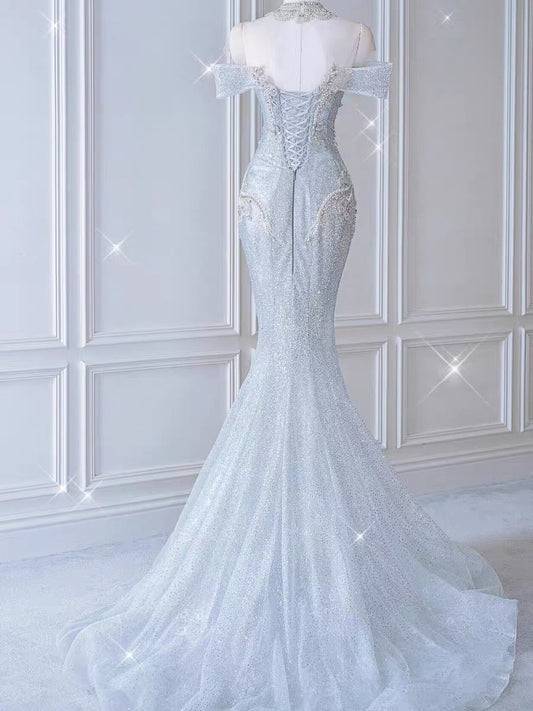 Vintage Mermaid Sequin Dresses