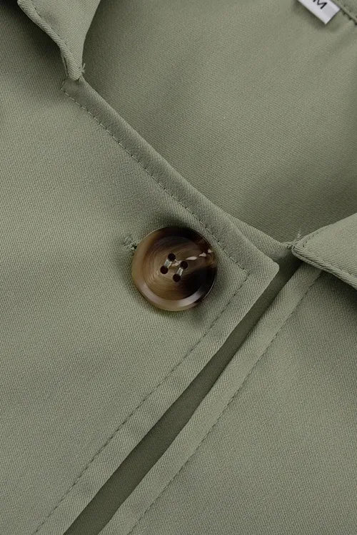 Shirley Button Detail Cropped Jacket & Mini Skirt Set