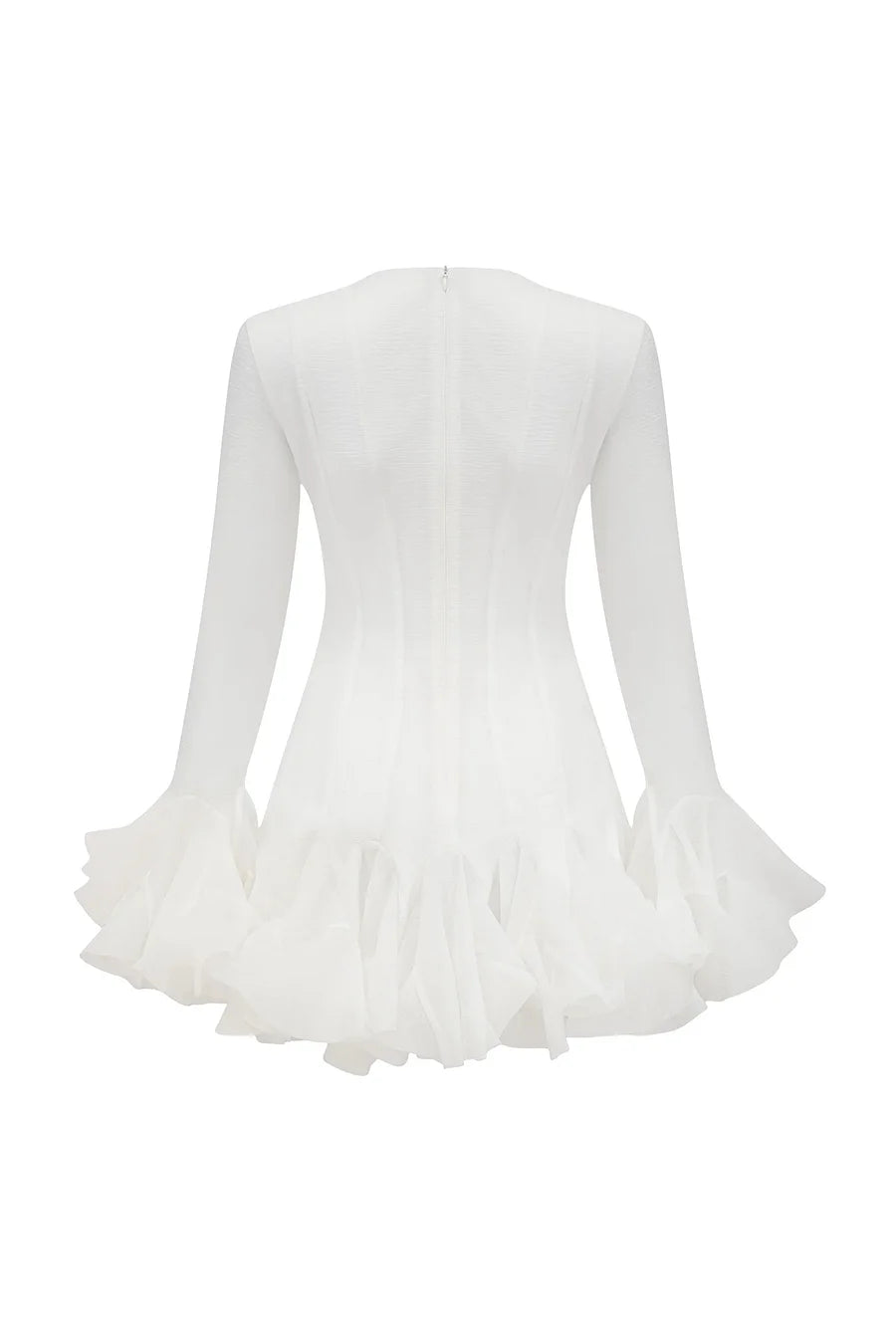 JOCELYN RUFFLED MINI DRESS