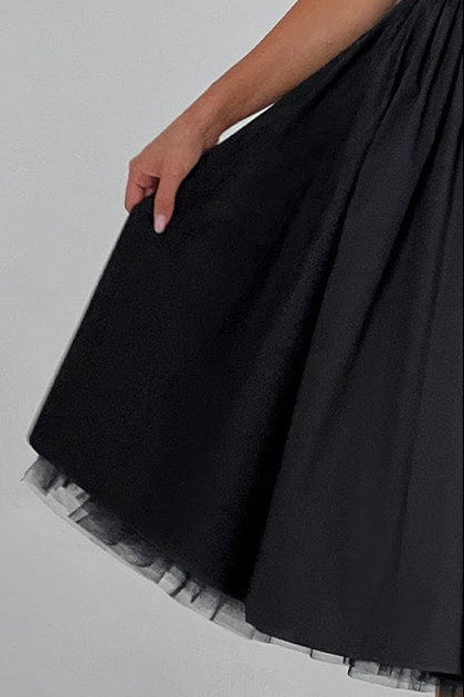 Cressida Midi Dress - Black