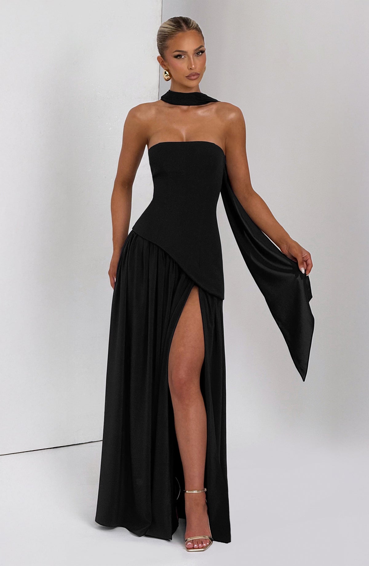 Maliyah Maxi Dress - Black