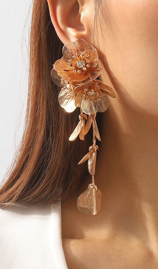 FRANCESCA FLOWER EARRINGS styleofcb