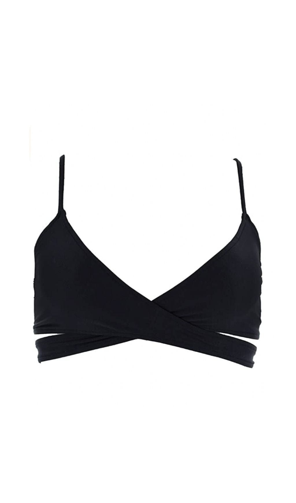 BLACK BIKINI TOP Swimwear Oh CICI