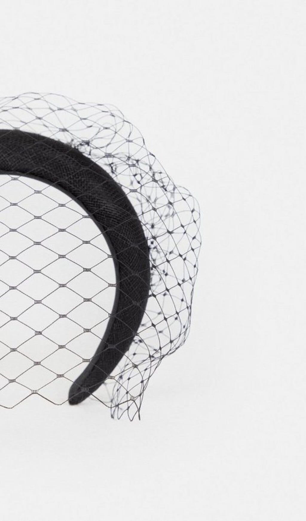 VEILED SINNAMAY HEAD BAND styleofcb