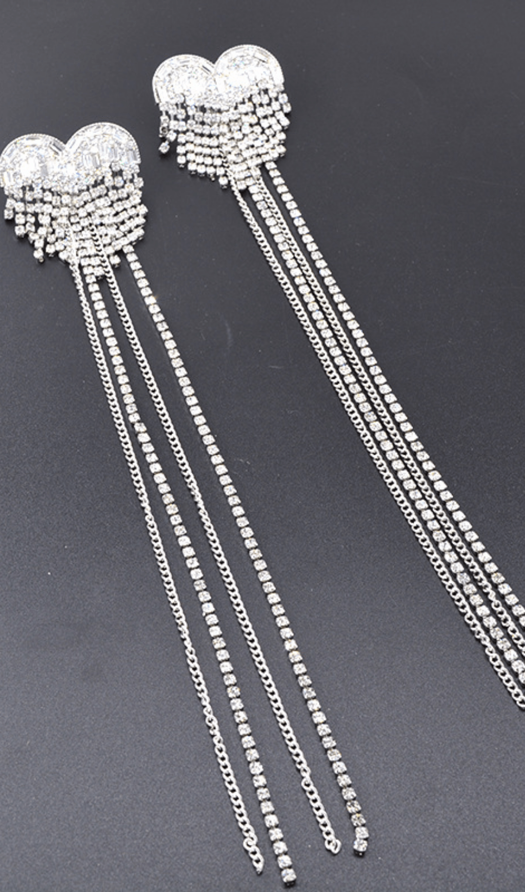 Love tassel earrings styleofcb