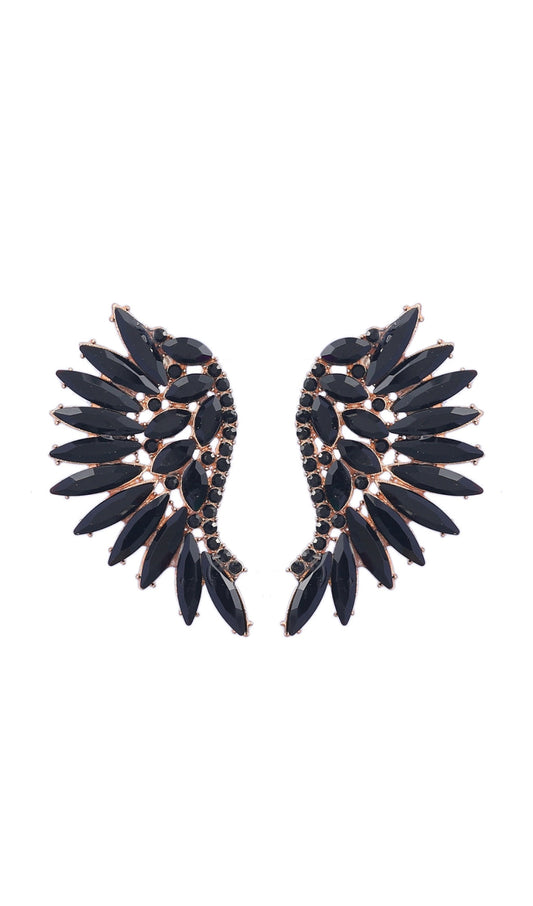 RAINBOW RHINESTONE EARRINGS