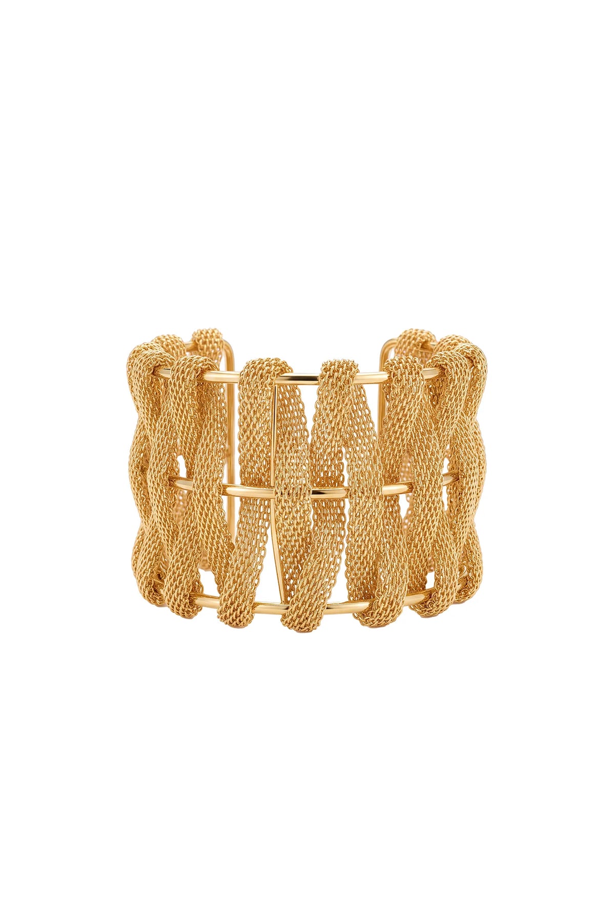 Liara Vintage Woven Texture Bracelet Accessories - product view 1