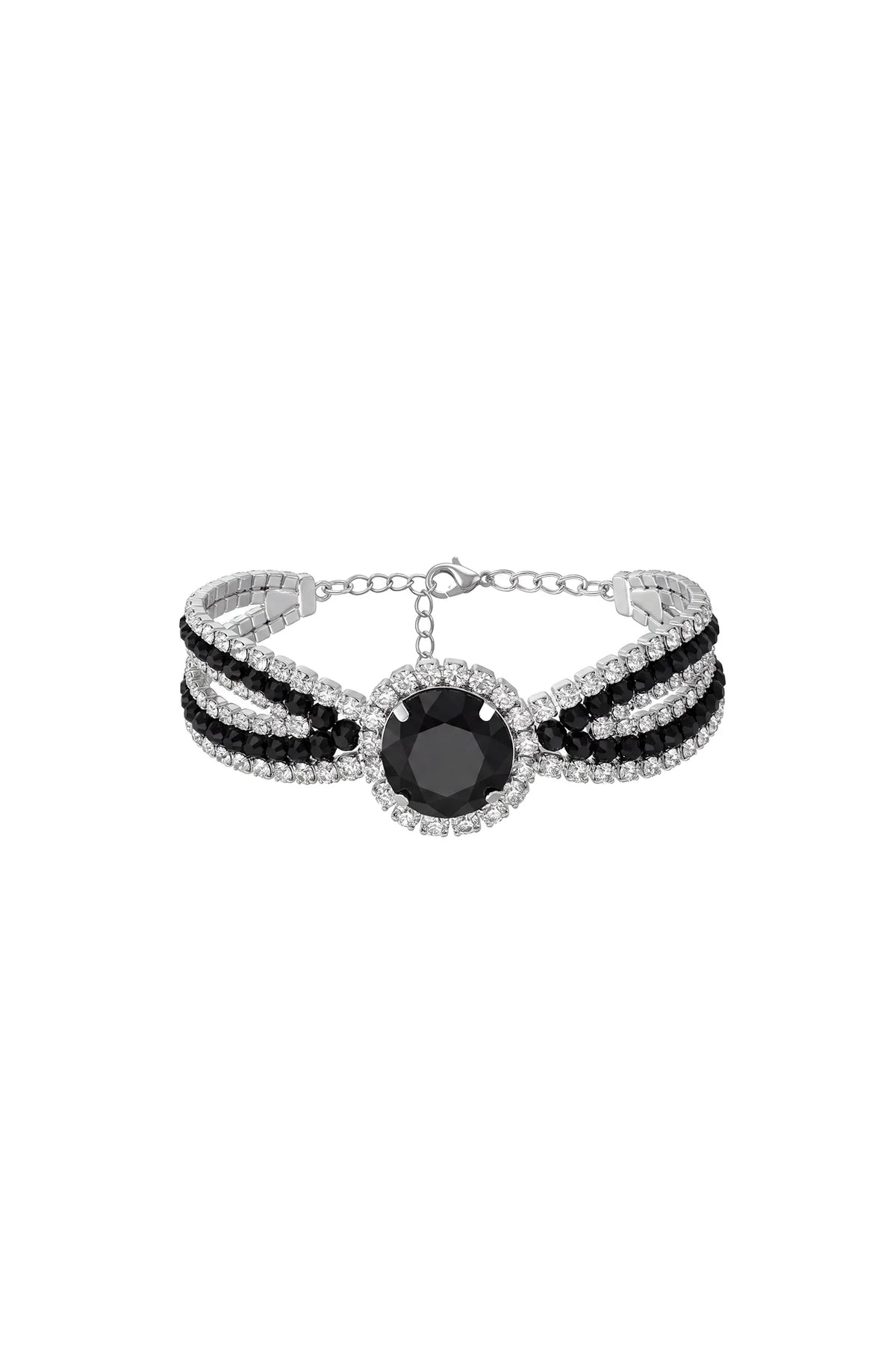 Olpa Luxury Rhinestone Bow Gem Bracelet Accessories - product view 2