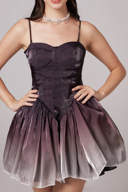 BELLE strappy mini DRESS