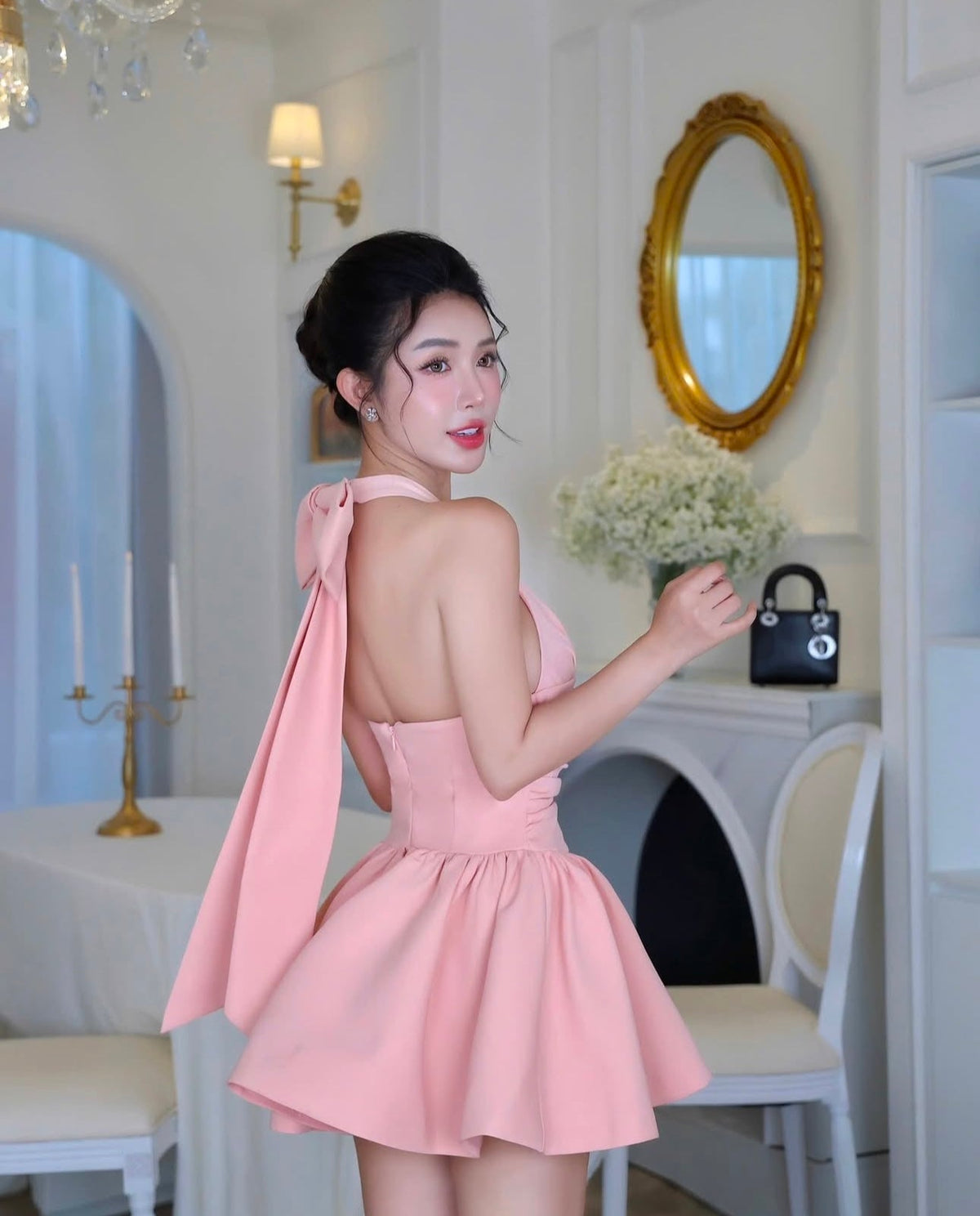 Rizza Halter Mini Dress