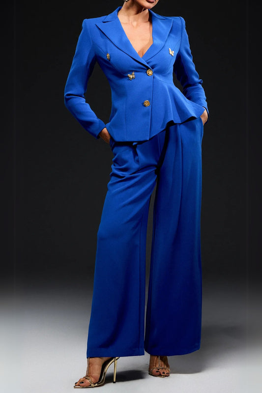 Lexi V-neck Long Sleeves Two-Pieces Set