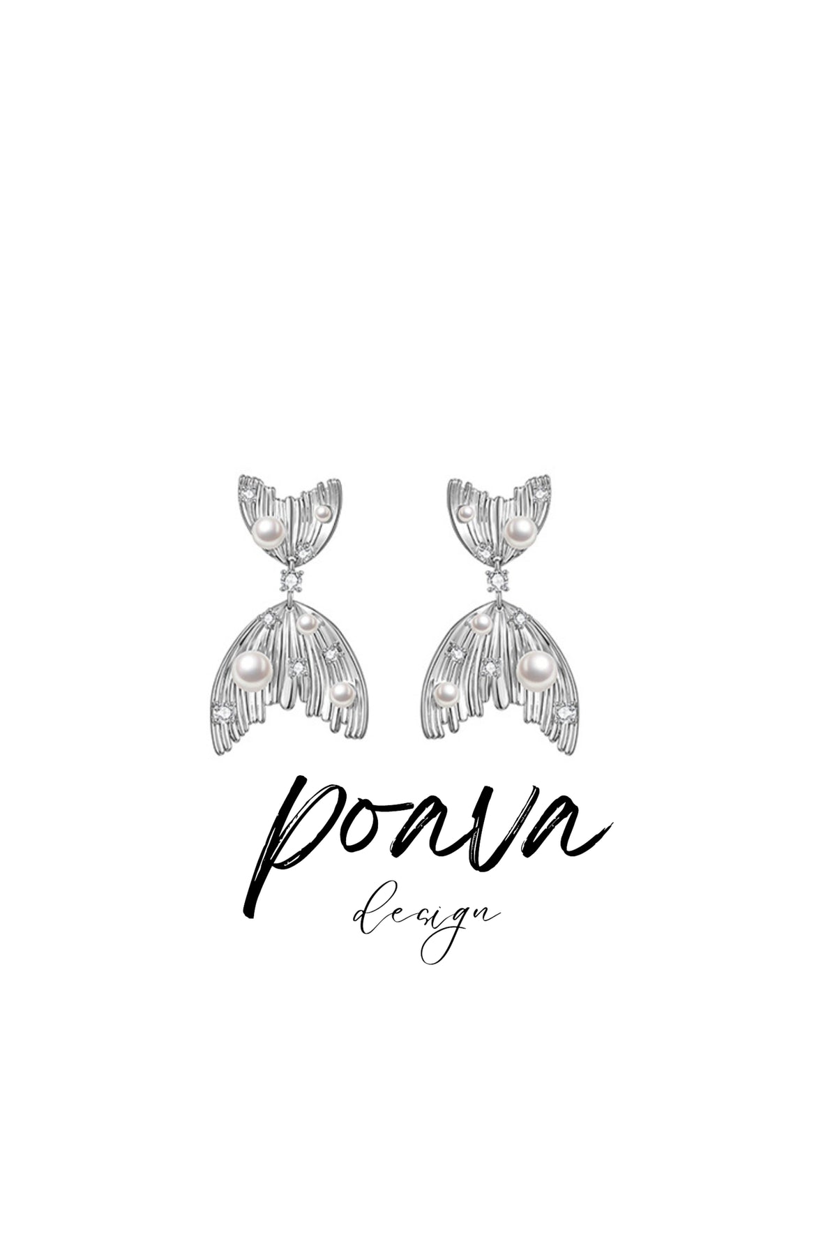 Diamond Embellished Earrings