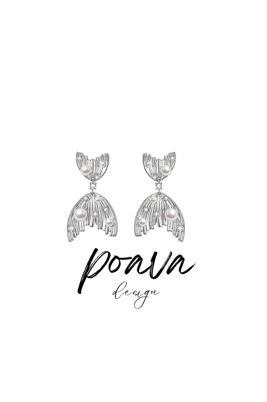 Diamond Embellished Earrings
