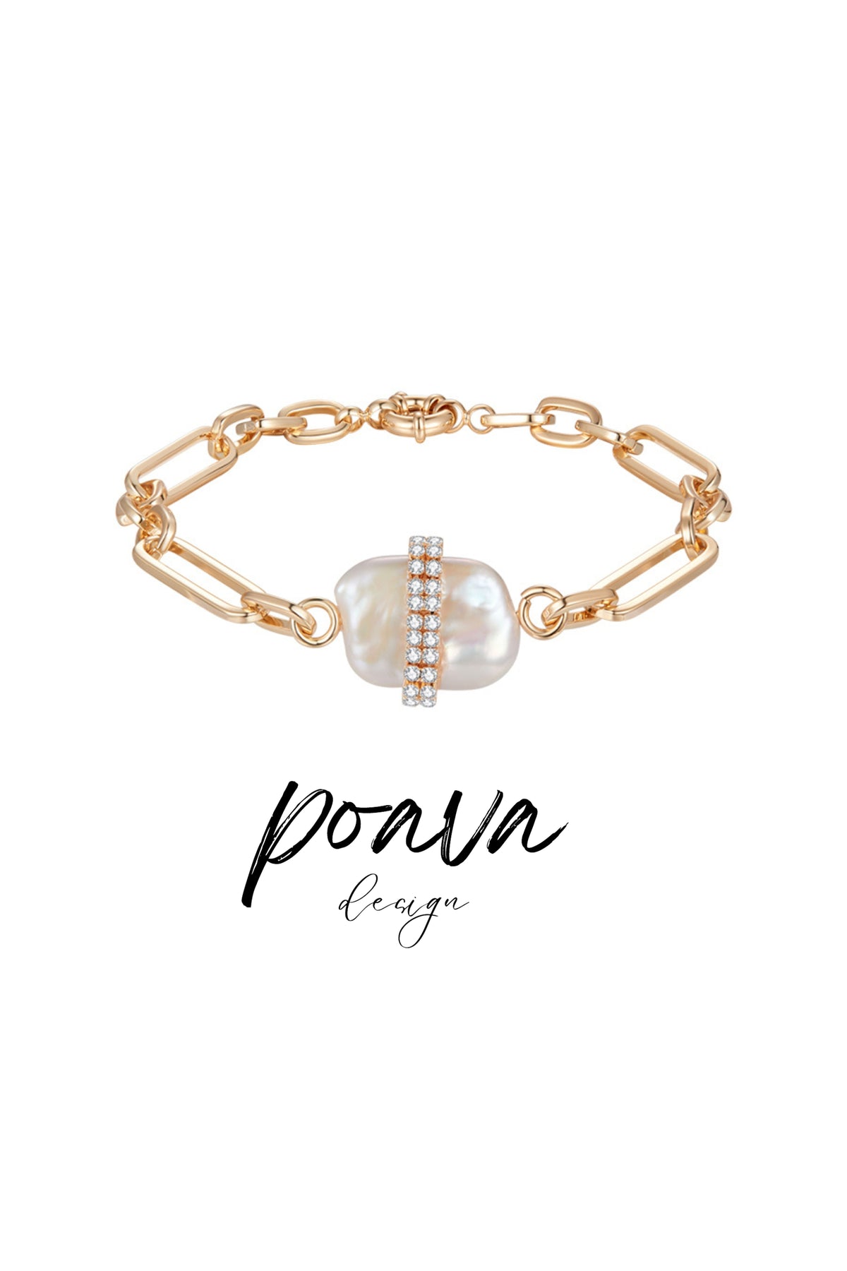 Pearl embellished bracelet