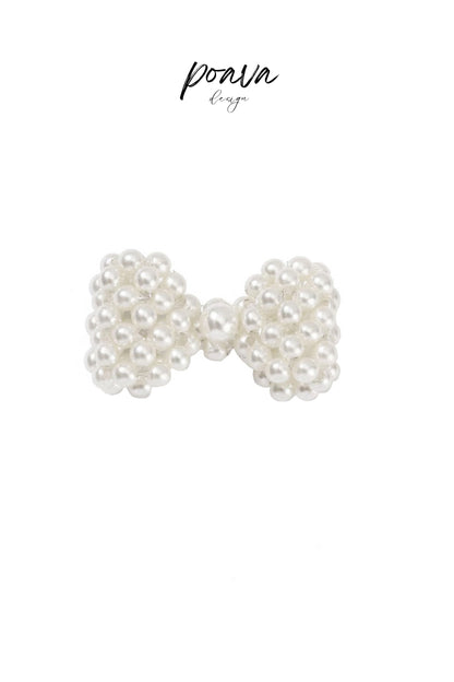 pearl embellished ring
