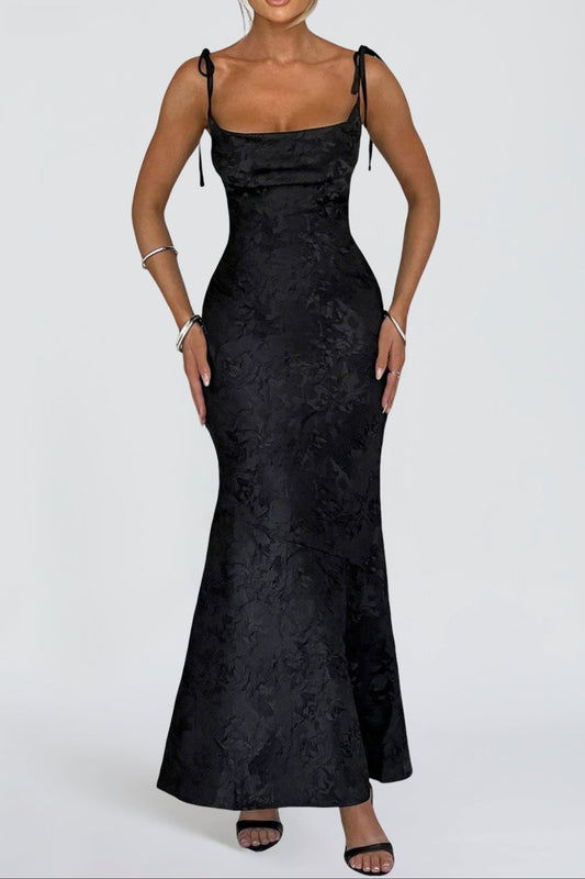 Whitney Maxi Dress - Black