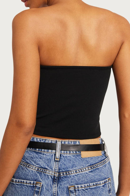 V Wire Top in black