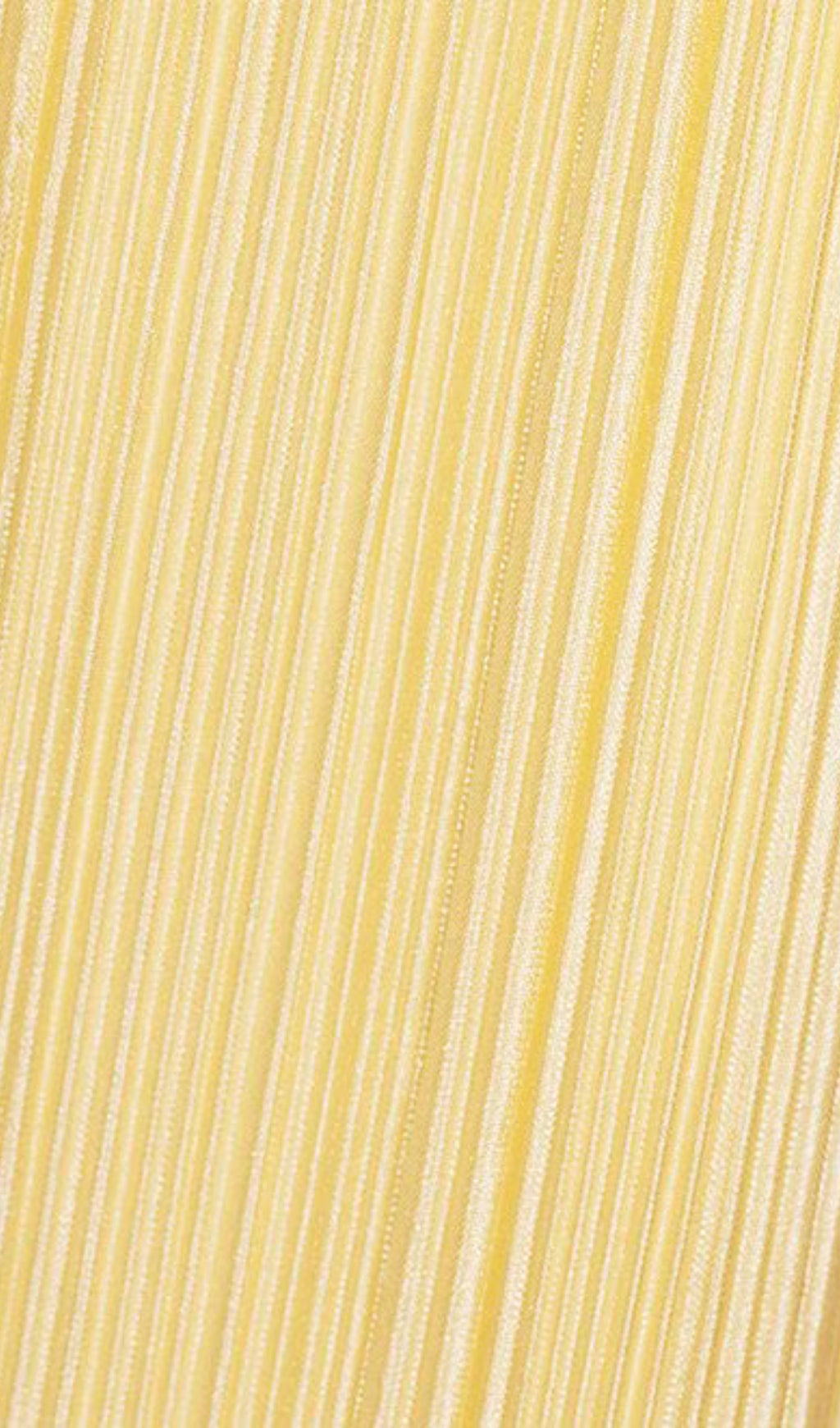 Strapless Pleated Maxi Dress Lemon
