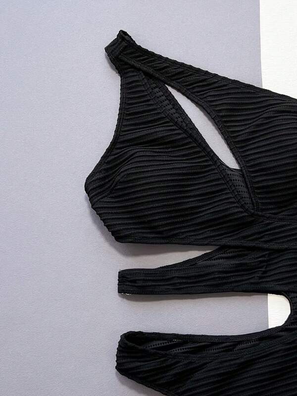 Shein One-Shoulder Swimsuit