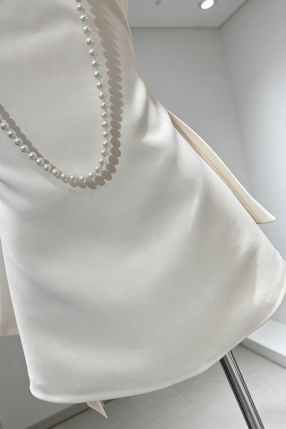 Calwa Bow Strapless Flare Mini Dress