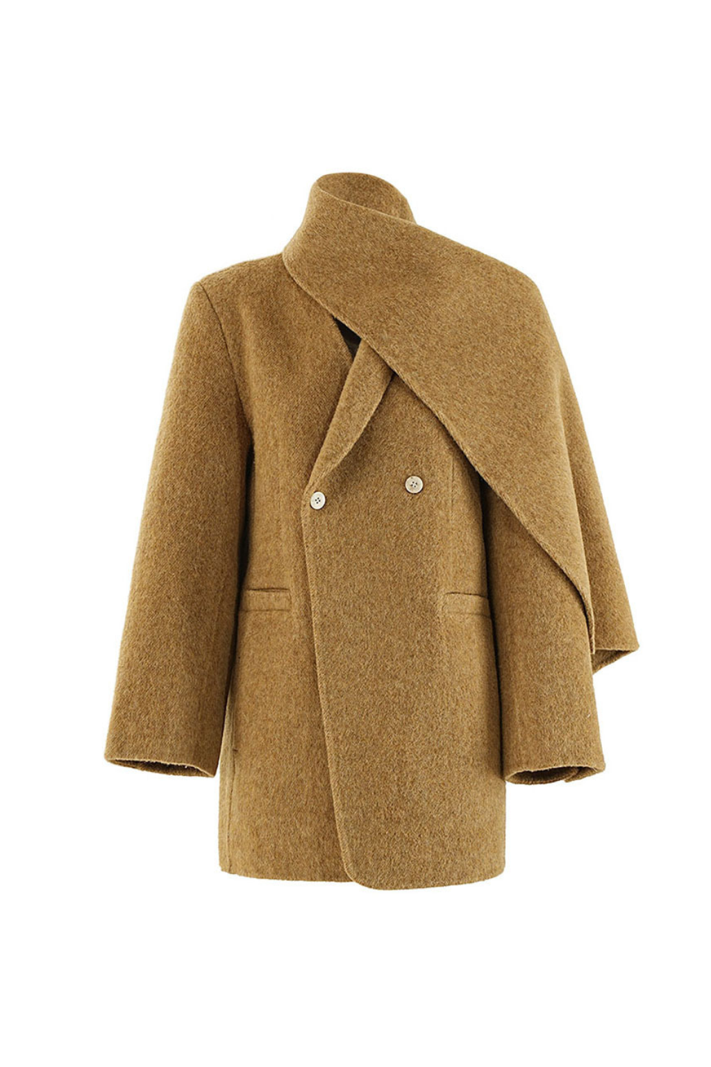 kahki Woolen coat