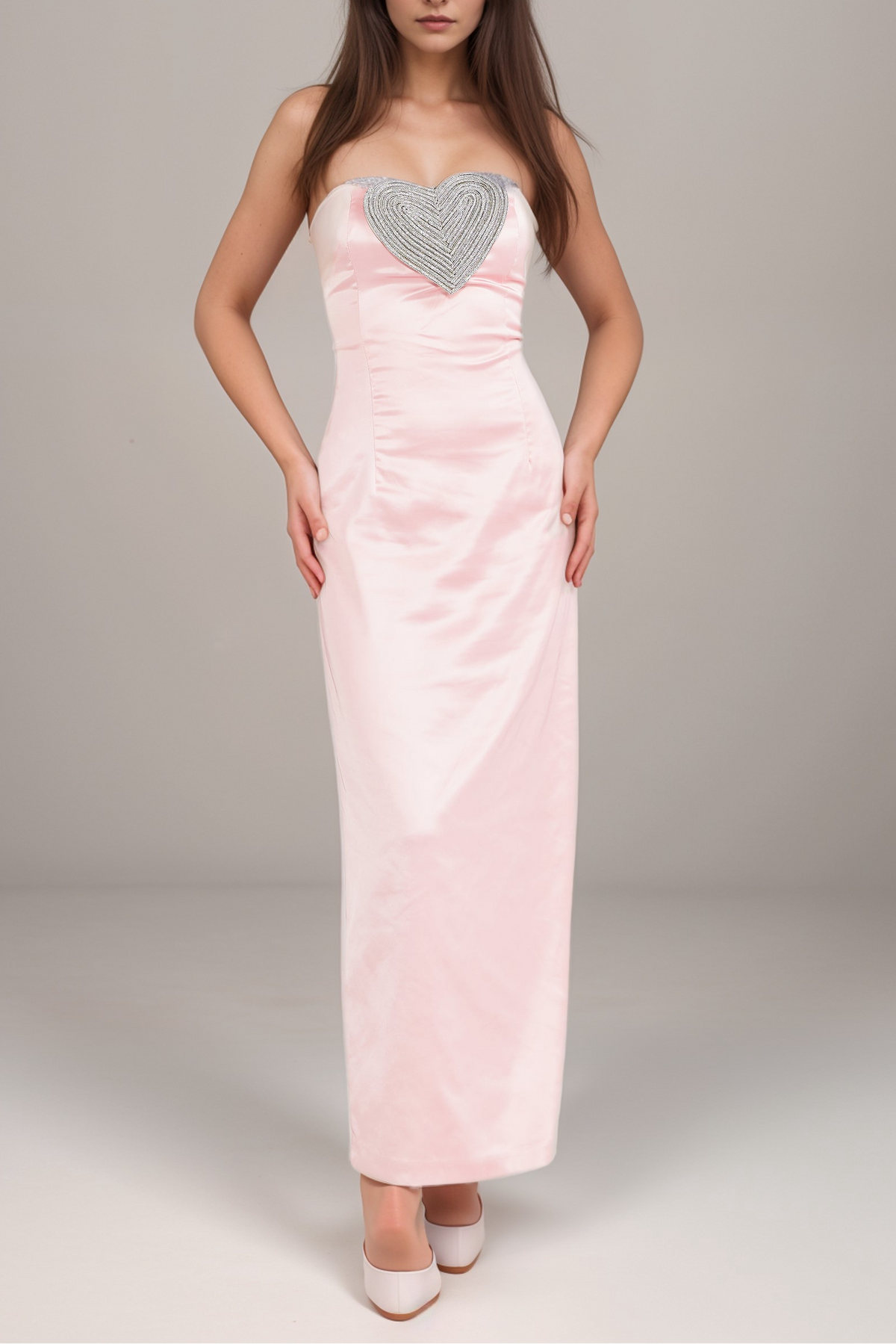Clothilde crystal-embellished midi dress