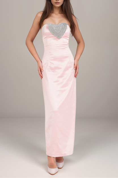 Clothilde crystal-embellished midi dress