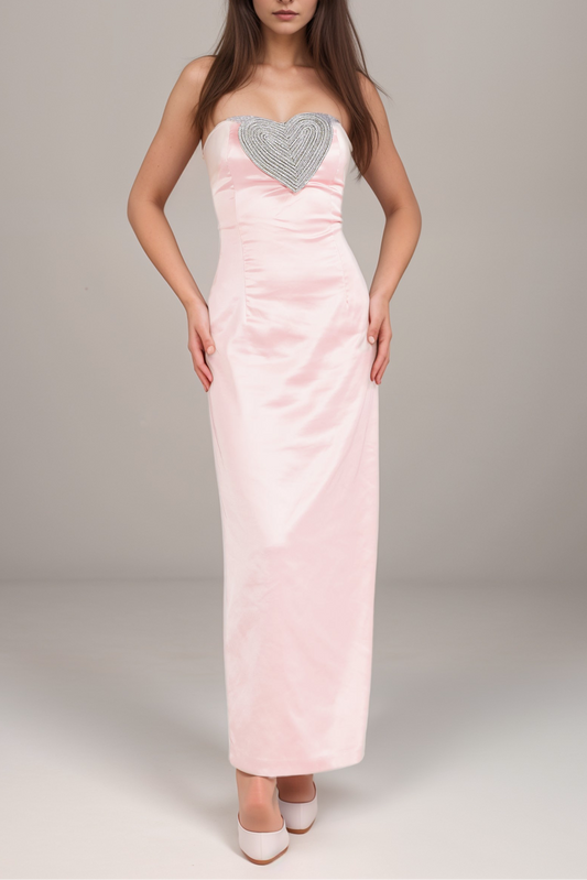 Clothilde crystal-embellished midi dress