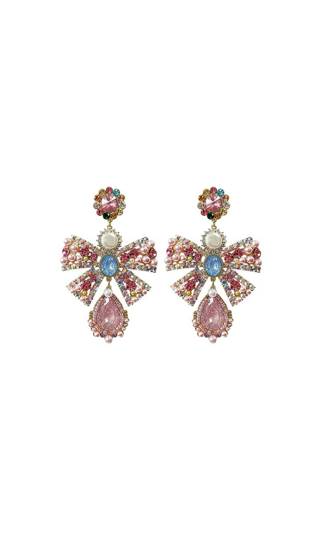 BAROQUE BUTTERFLY EARRINGS