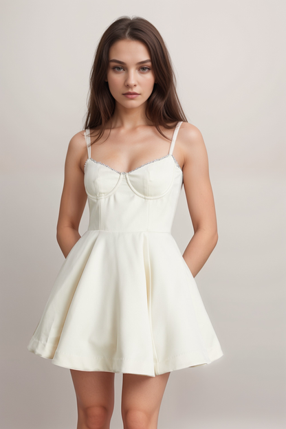 Saira tulle mini dress