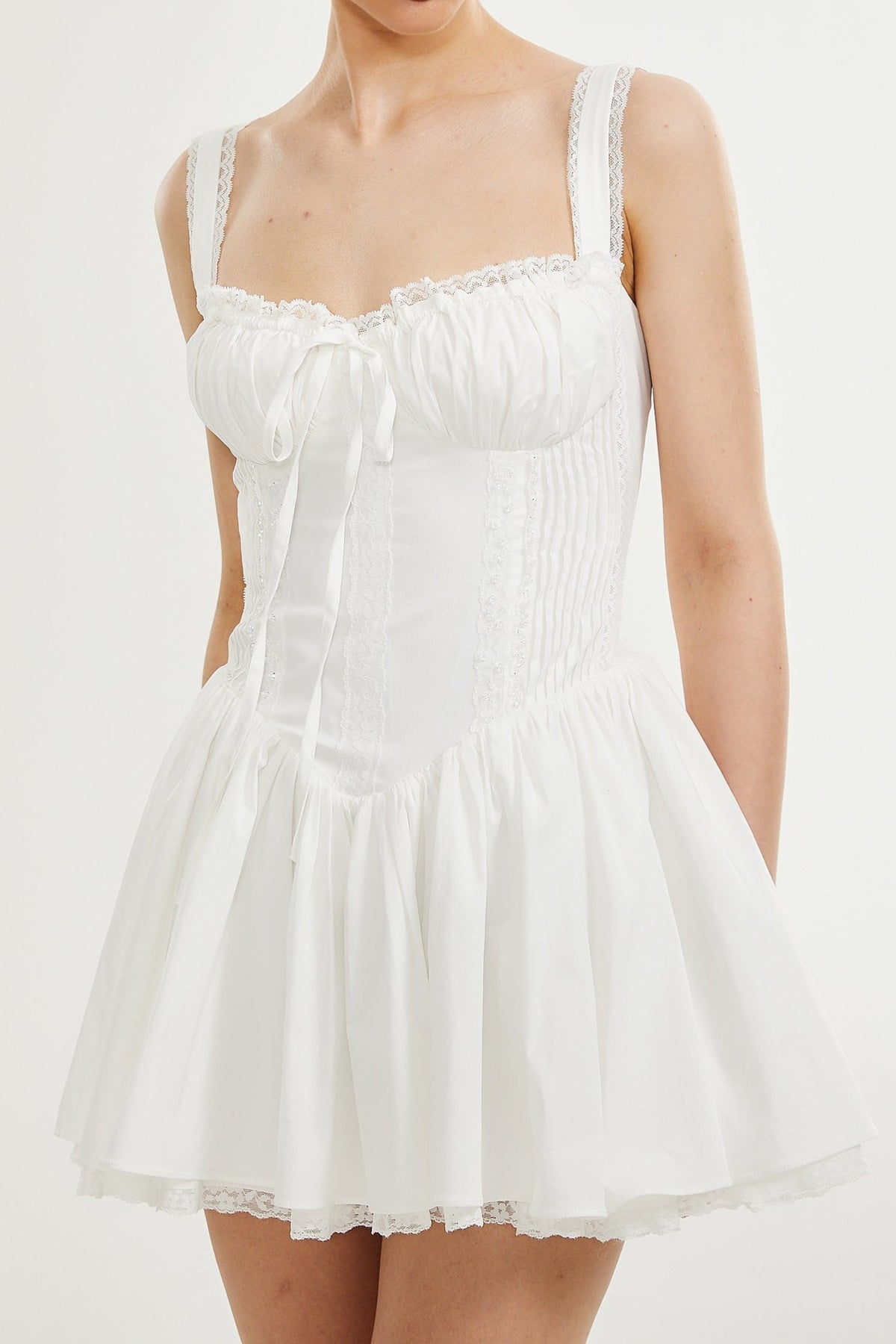 Camille corset mini dress