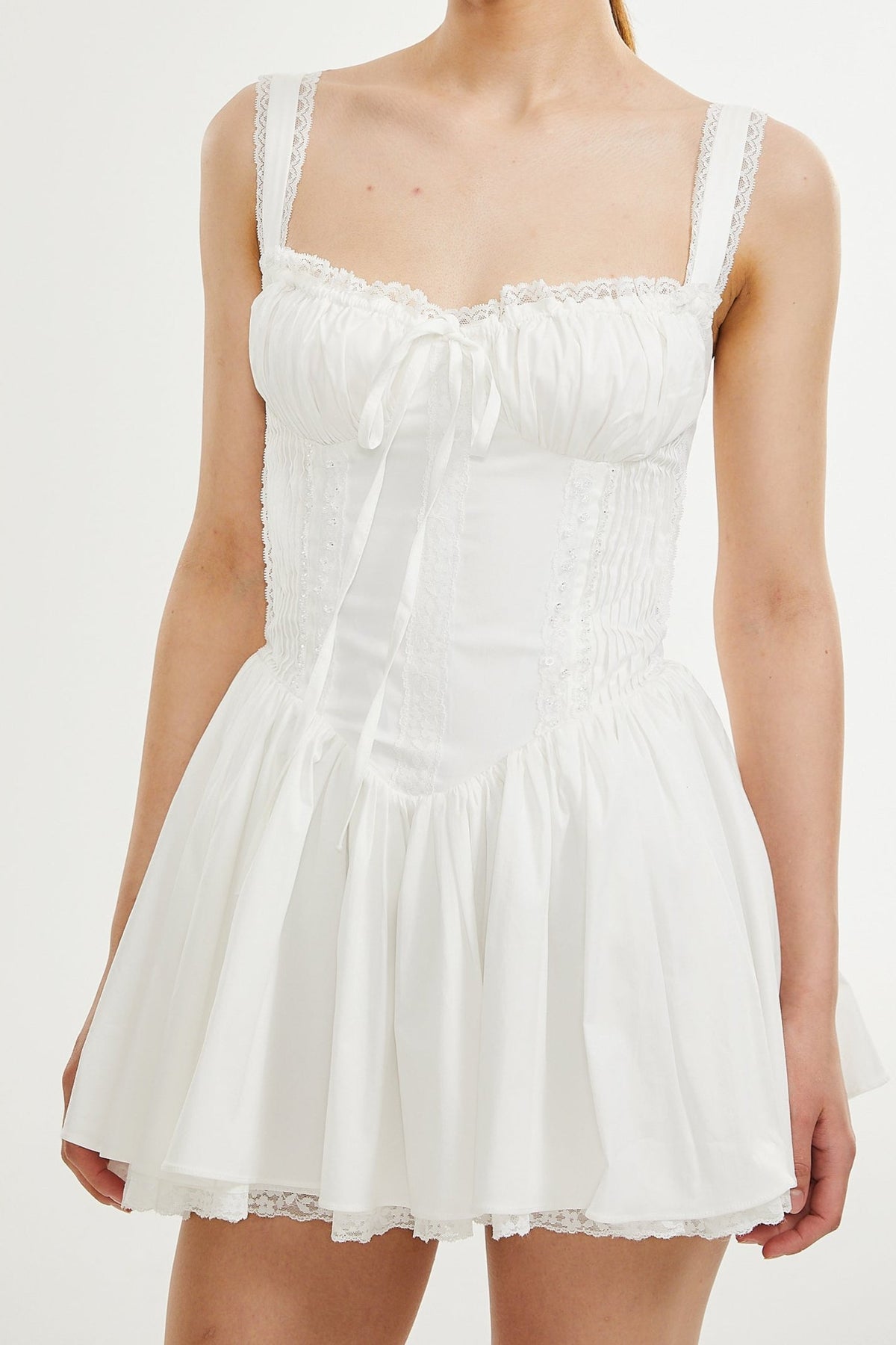 Camille corset mini dress