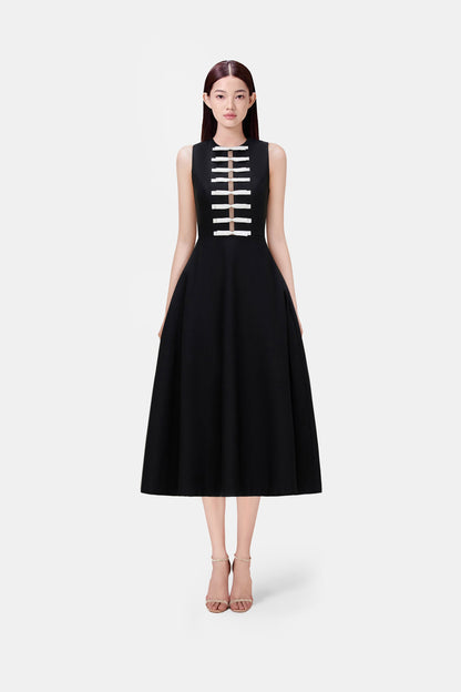 Bows Midi Dress