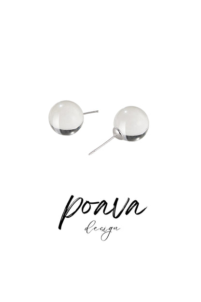 Dewdrop earrings