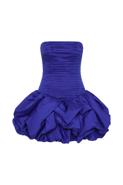 Violette Bubble Hem Mini Dress