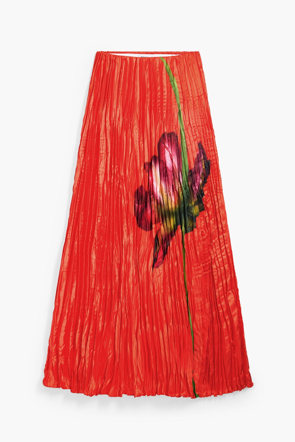 Floral texture skirt