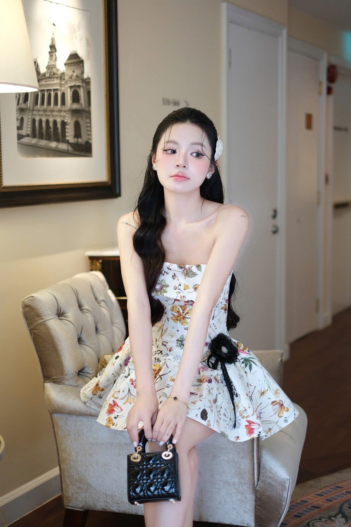 Lumi Strapless Mini Dress