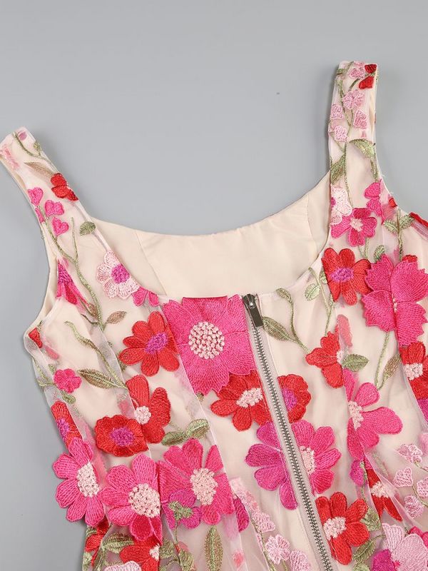 FLORAL MINI DRESS